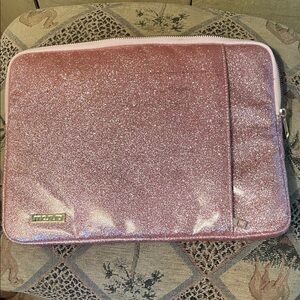 Mosiso Pink Glitter Tablet Sleeve